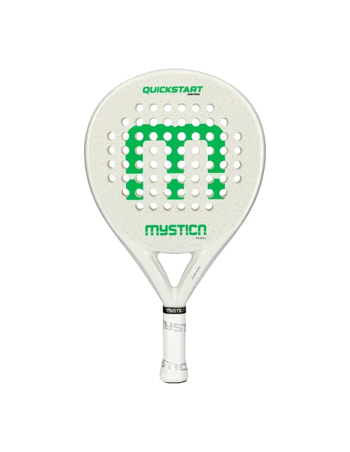 Pala Mystica Quickstart Control Blanco 2024 | Ofertas de pádel